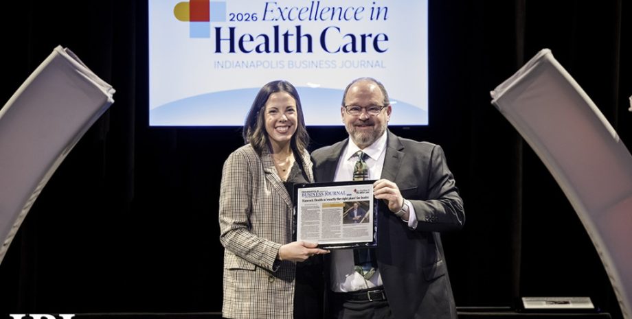Steve Long | Hancock Health | Excellence in Healthcare Award Recognition